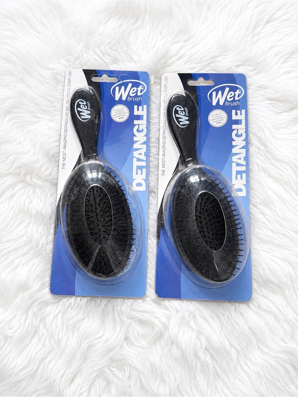 Wet Brush Detangle Paddle Brush - 2 Pack